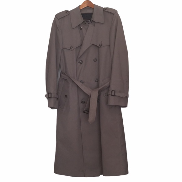 Christian DIOR Trench Coatw removable lining
